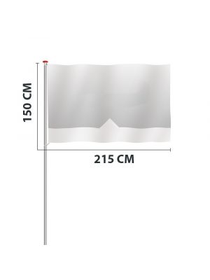 Mastvlag Textiel 117 Gr/m² - 215 x 150 CM