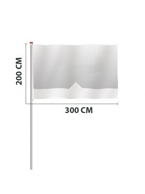 Mastvlag Textiel 117 Gr/m² - 300 x 200 CM